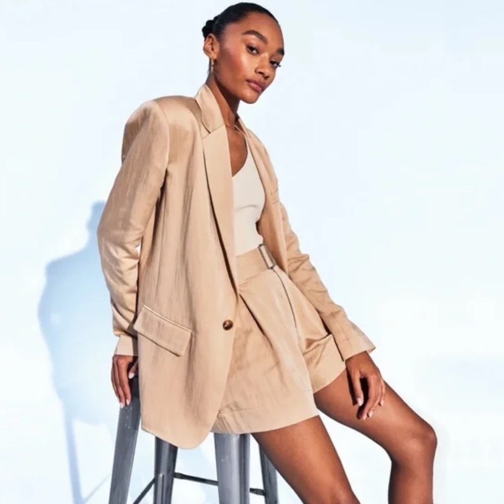 A.L.C. Single Buttom Tawn Tan Dakota Blazer